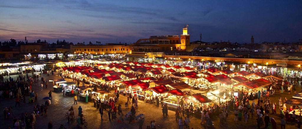 Passer une soirée sur la Place Jemaa-el-Fna